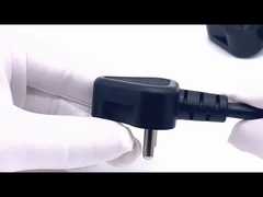 อินเดีย 3 ปิน พล็อก 6A 250 วอท แพวเวอร์คอร์ดชุด