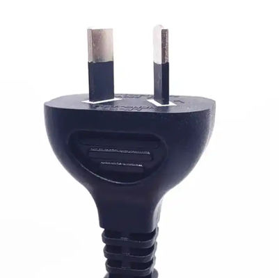 สายไฟฟ้า AC พร้อมปั๊ก Rcm SAA 2PIN สําหรับเครื่องใช้ในบ้านขนาด 7.5A 250V