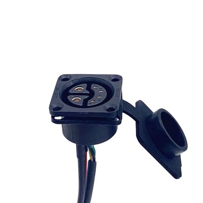 2 4 Pin Electric Bike Connector สําหรับแบตเตอรี่พลังงานใหม่ Ebike กันฝุ่น