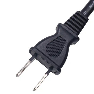 2 Pin Plug JET การรับรอง PSE c7 สายไฟฟ้า