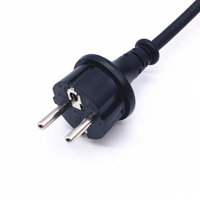 16A 250V EU Power Cord สีที่กําหนดเอง 3 Pin Plug ENEC Cable