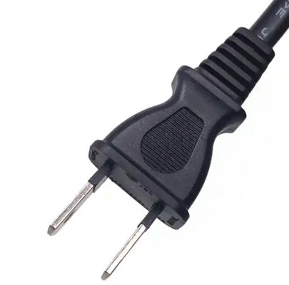 PSE Japan Power Cord JIS C8303 2 Pin Plug JET การรับรองสาย C7