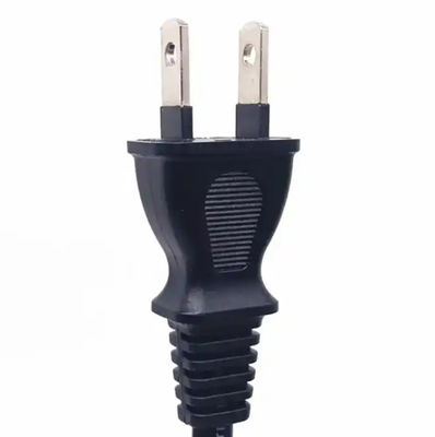 สายไฟฟ้า C7 ที่กําหนดเอง สายไฟฟ้า JIS C8303 JET 125V 2 ปิน