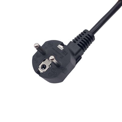 เคซีเกาหลีสายไฟฟ้า 16A 250V C5 C13 3 ปิ้น พล็อกขยายสายไฟฟ้าคอมพิวเตอร์
