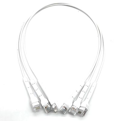 ปรับปรุงความยาว CMP / CMR ทองแดงประสานงานภายใน PVC เสื้อสาย Ethernet LAN