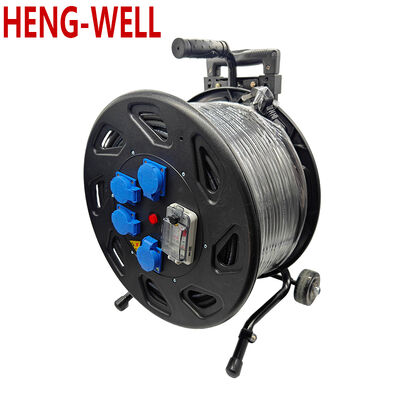 สายไฟเบอร์ 3 ขนาด 1.50 2.50 ตร.มม. ความจุสูงสุดของม้วนสายไฟ 100 เมตร ออกแบบมาเพื่อการพันและจัดเก็บสายไฟที่ง่าย